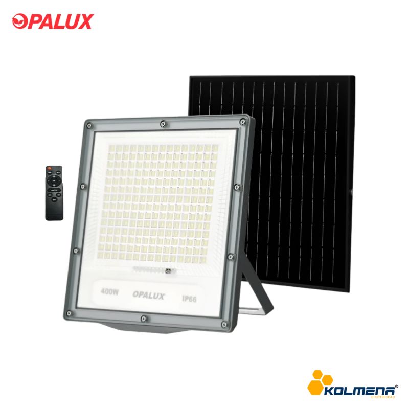 REFLECTOR SOLAR LED 400W TRICOLOR OPALUX OP-SFL519-400CCT