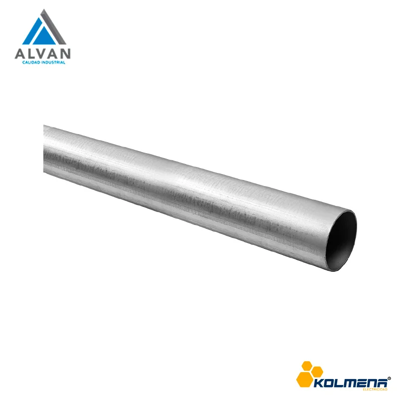 TUBO CONDUIT EMT 1/2” X 3 METROS ACERO GALVANIZADO UL